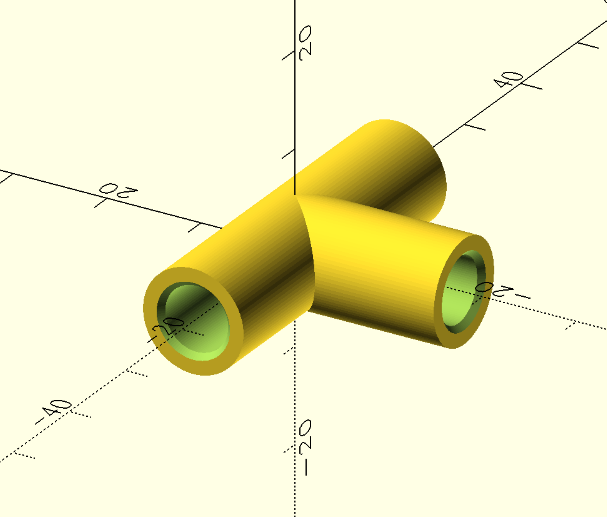 T-connector parametric