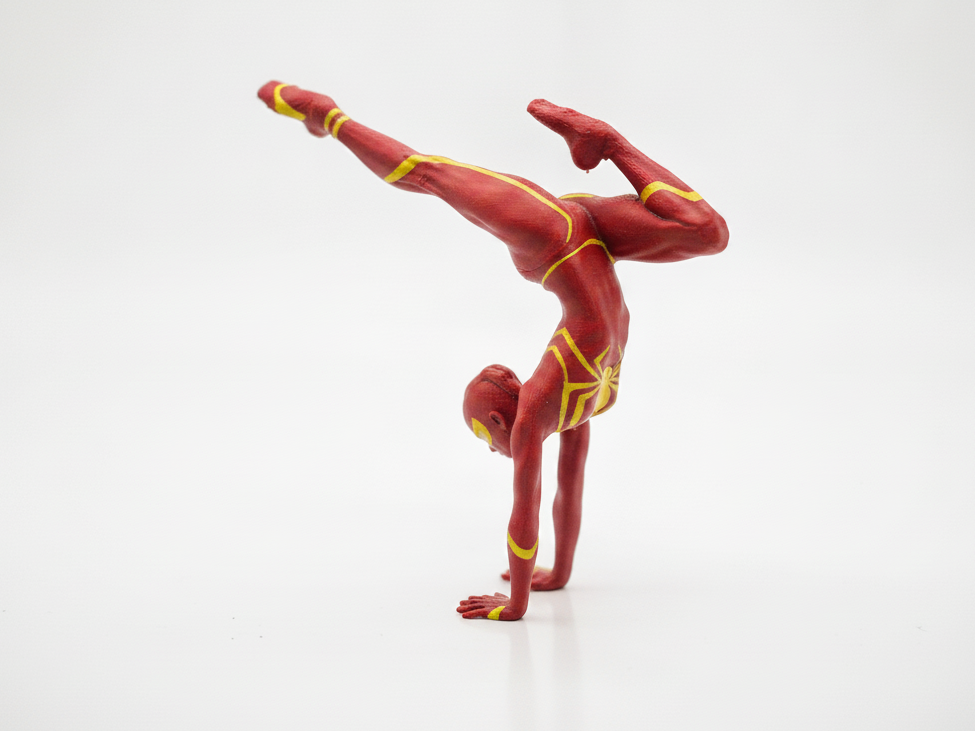 Gymnast Handstand Female Figure 3D Printable
