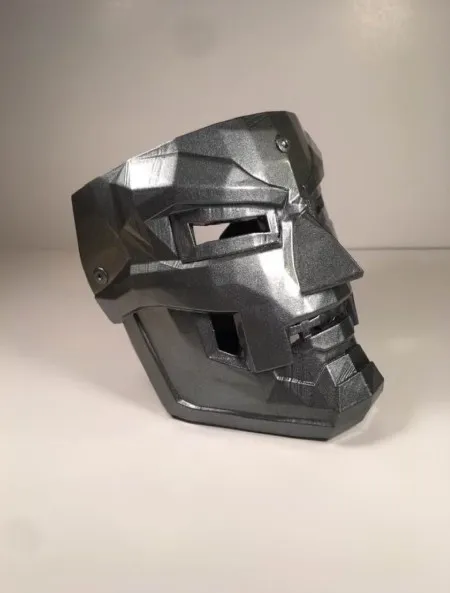 Dr. Doom Inspired Full Face Mask – Cosplay Prop | 3D Printable Model – 2. kép