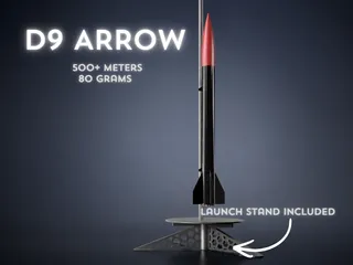 D9 Arrow – Model Rocket with Launch Stand