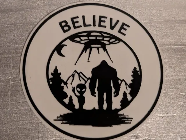 BELIEVE Sign