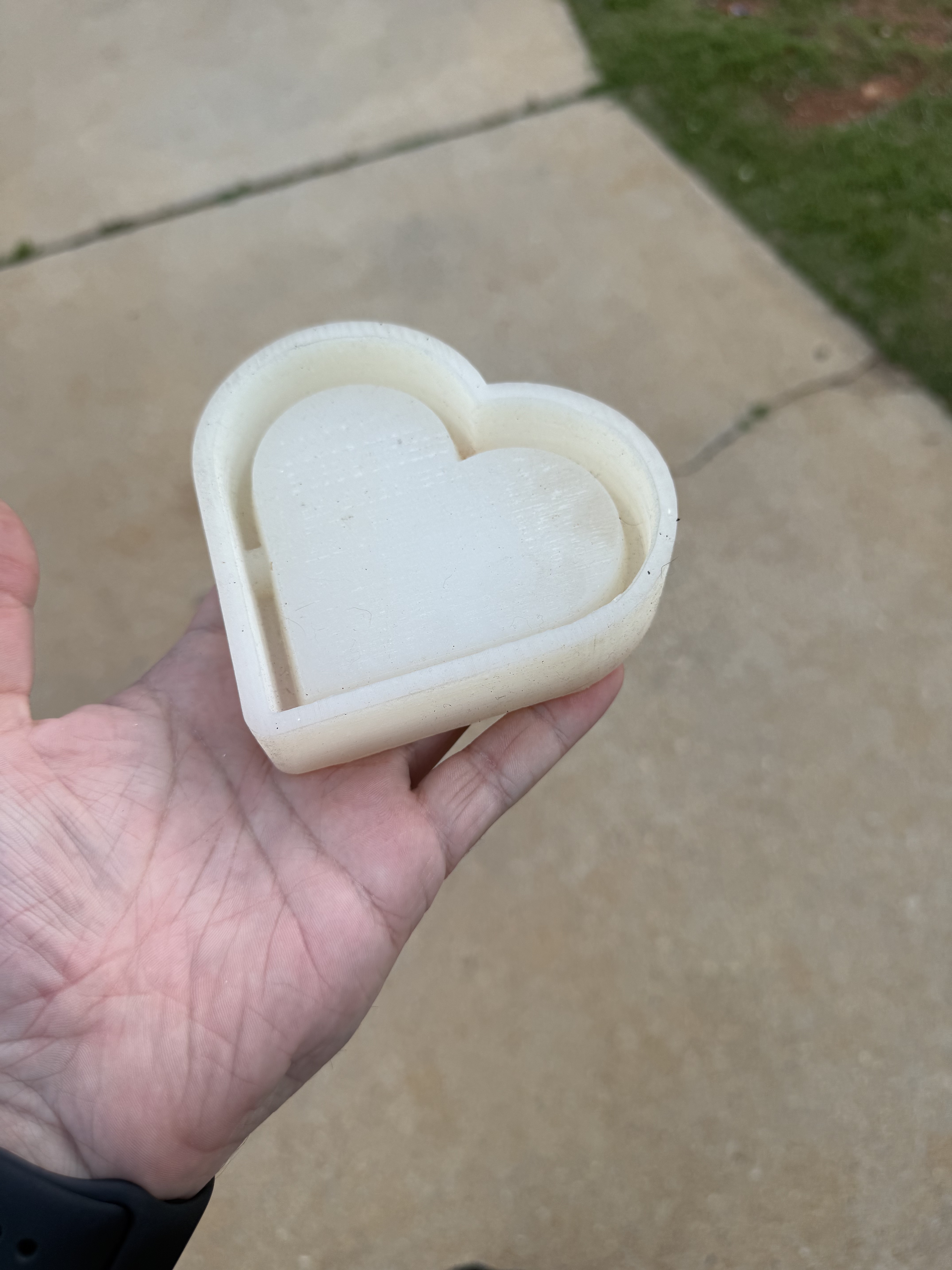 Heart Ashtray Mold