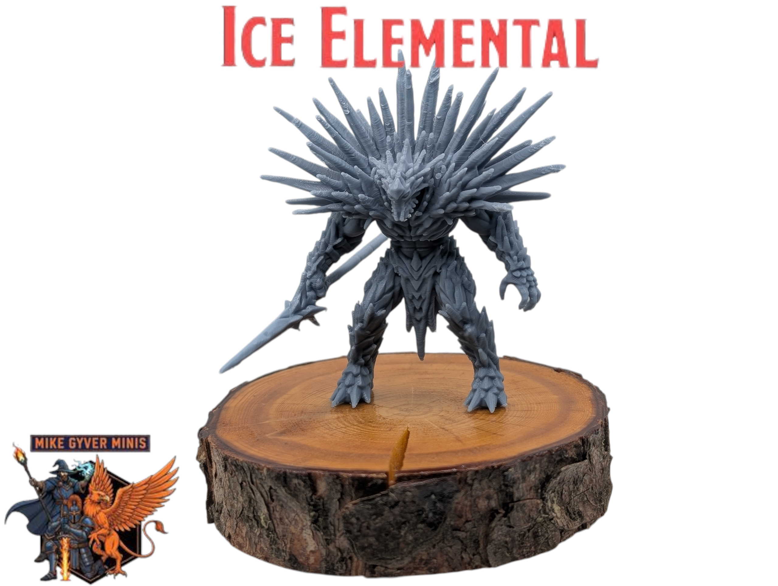 Ice Elemental - MGM Print-Ready Mini