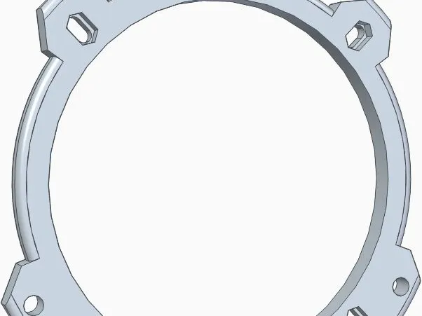 Adapter for 13 cm speakers for Opel Astra H