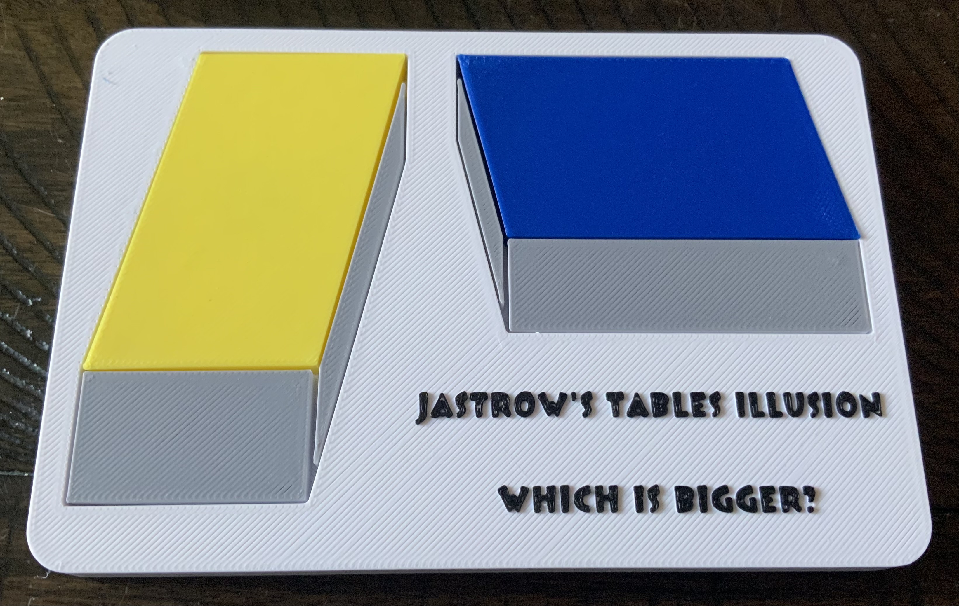 Jastrow’s Tables - Illusion
