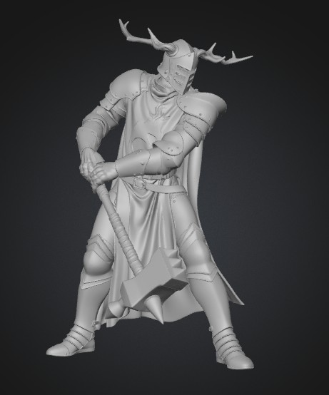 Golden Stag Knight