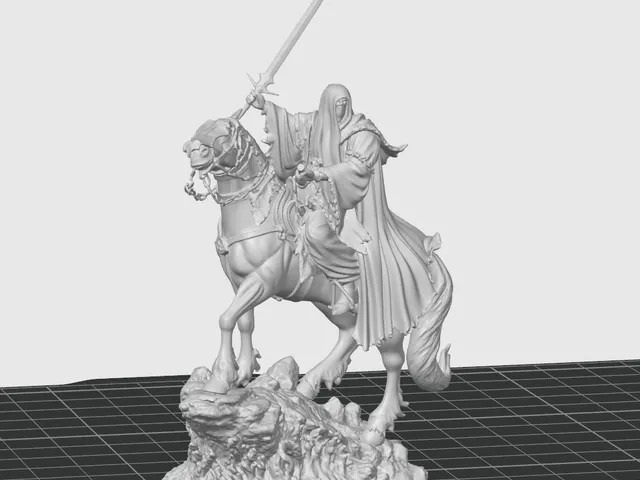 The Lord of the Rings - Nazgul on Horse