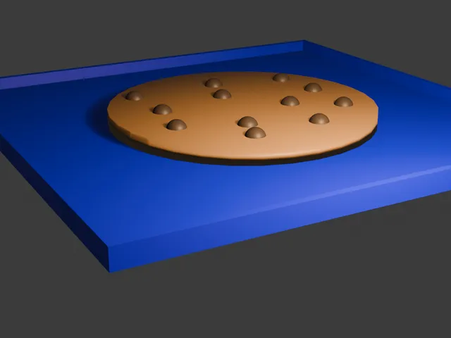 A Cookie i made in blender