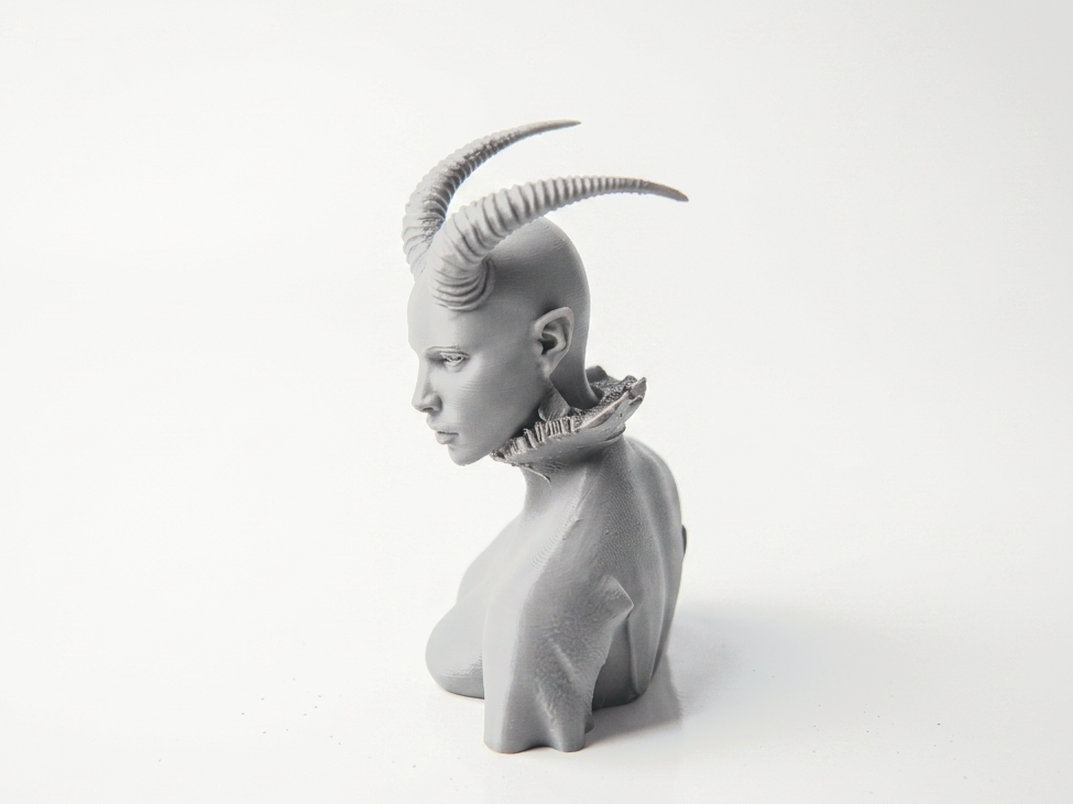 Demon Bust Fantasy Mythology 3D Printable
