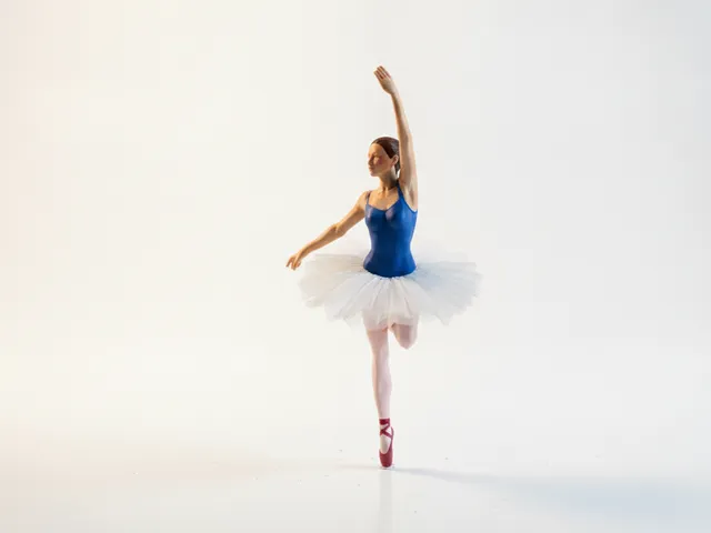 Ballerina Figurine Female Dance Statue 3D Printable