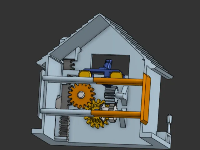 Functioning Cookoo Birdhouse