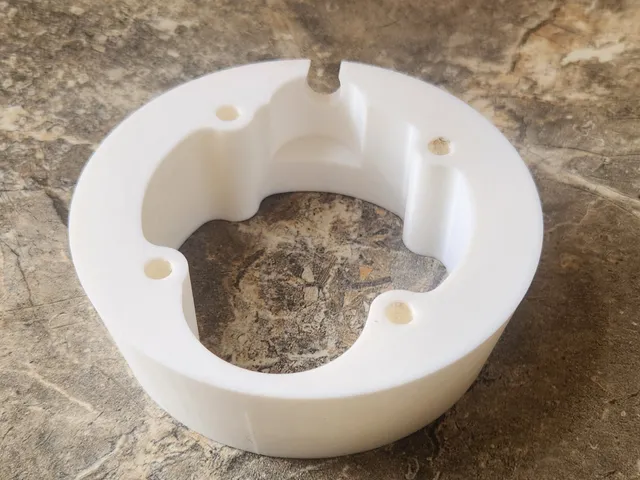 Unifi G5 Turret Ultra Spacer Mod - Pigtail Storage + Ethernet Cable Cutout