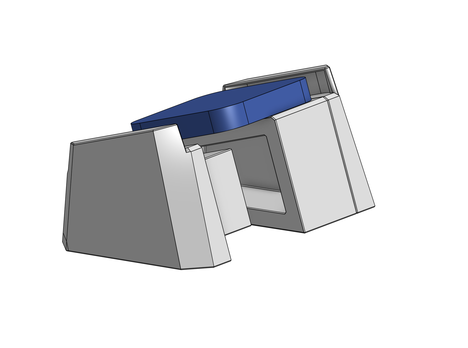 Miniatura 4 do modelo 3D SQUARE READER BASE