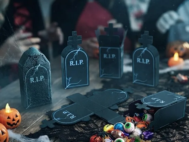 RIP Tombstone Party Favors