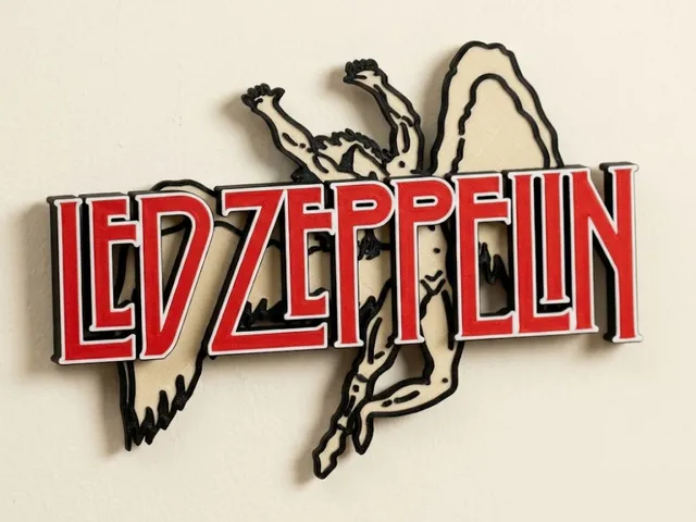 Led Zeppelin Icarus Name Logo