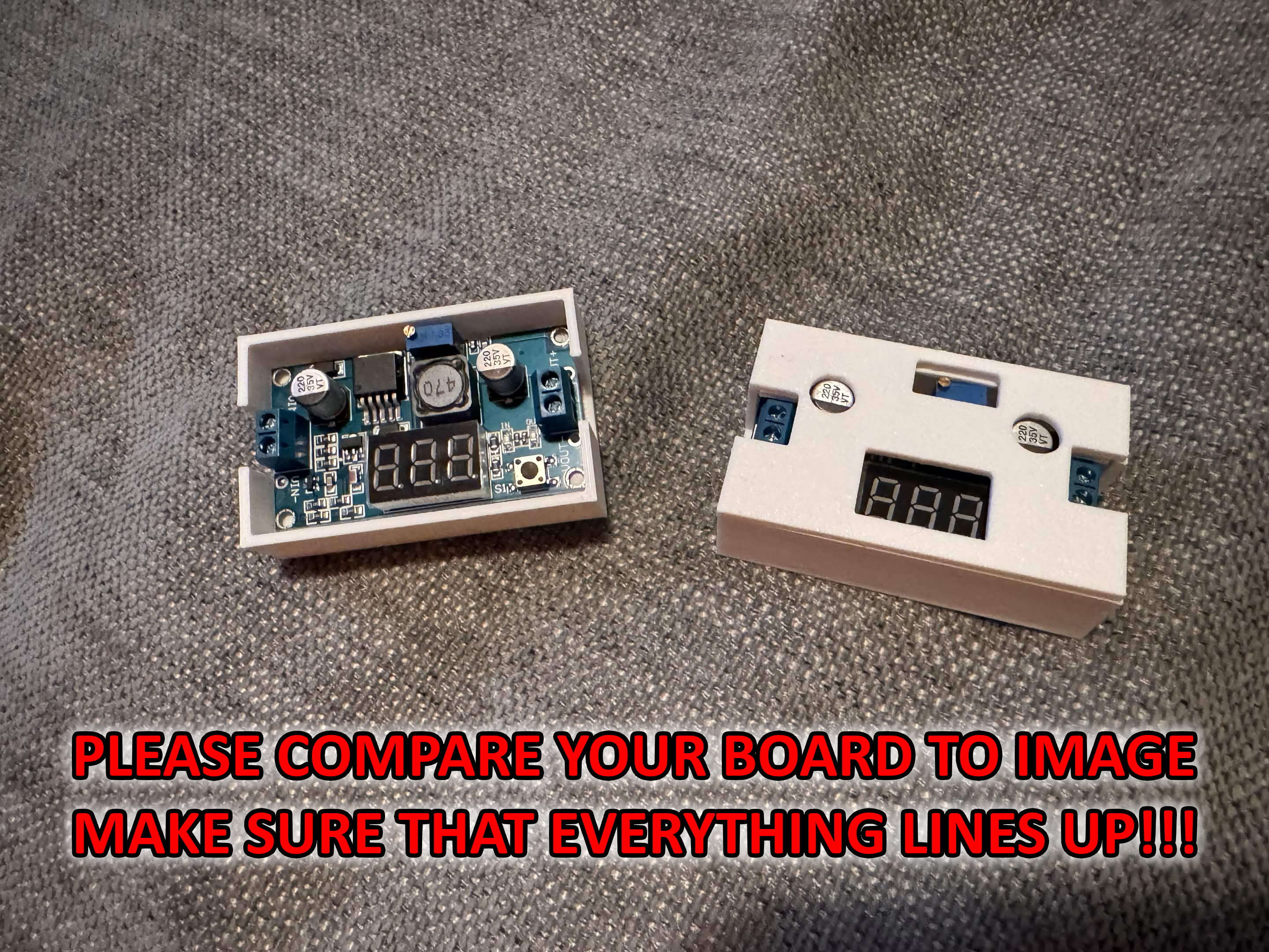 Rushed fix for LM2596S Case