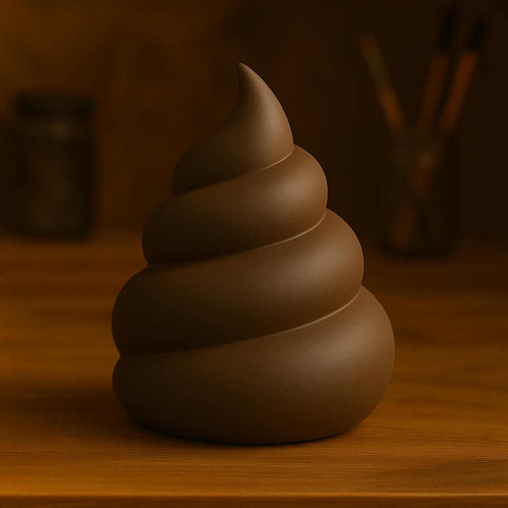 Poop Emoji Figurine