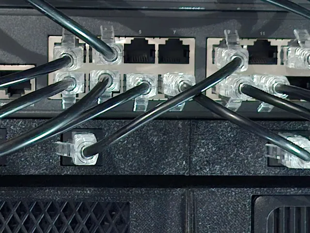 0.5U 19" RACK patchpanel inline keystone