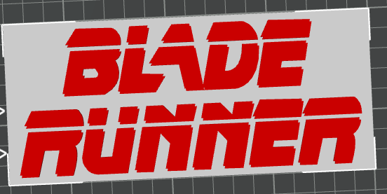 Blade Runner logo — thumbnail 3
