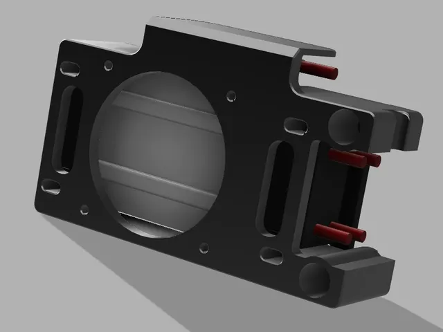 Ptc heater mount