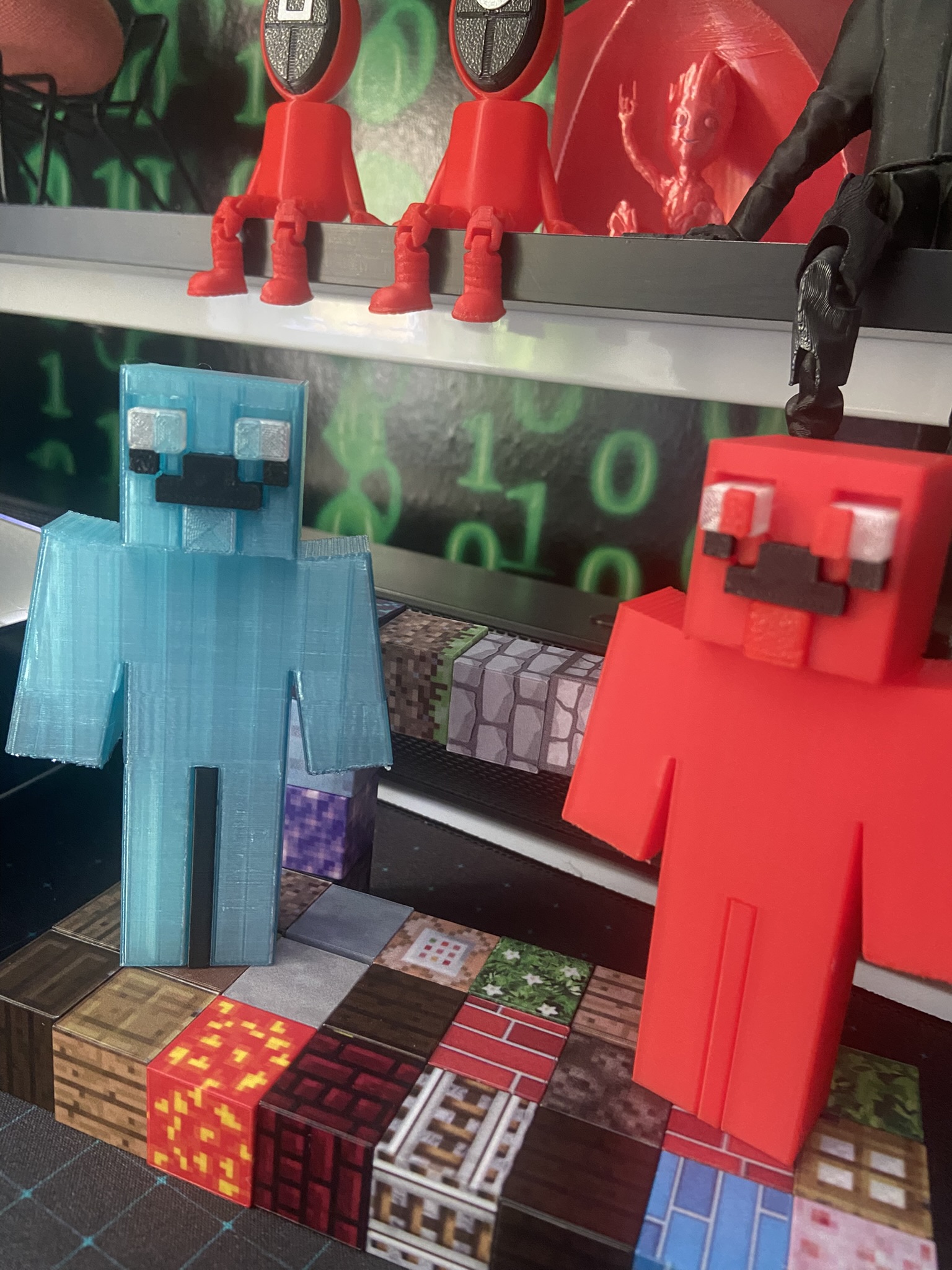 Pimpek&Luczek Minecraft Skin Toys