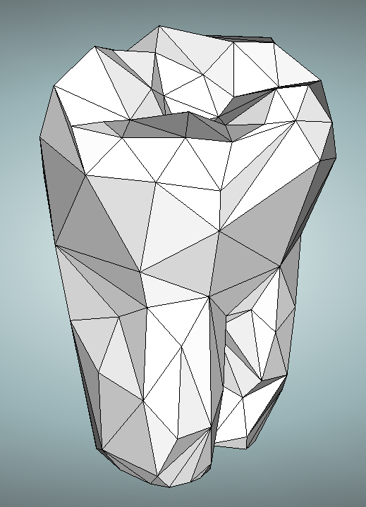 Low Poly Molar (46)