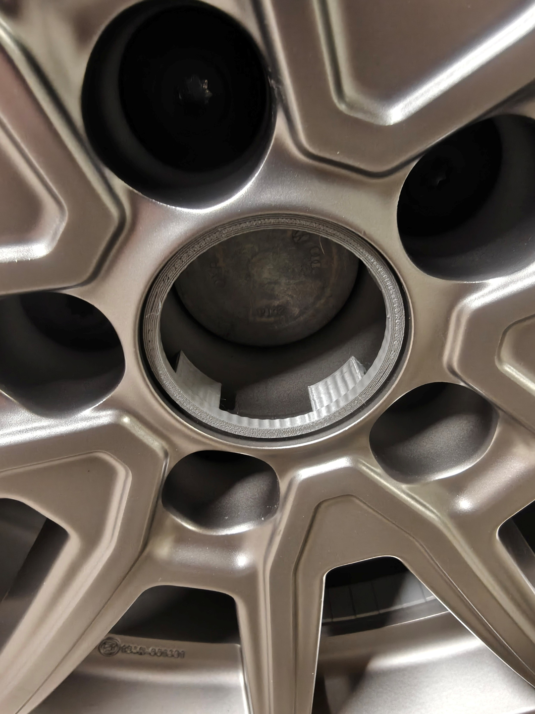 Wheel hub cover adapter 53mm - 60mm 3D model