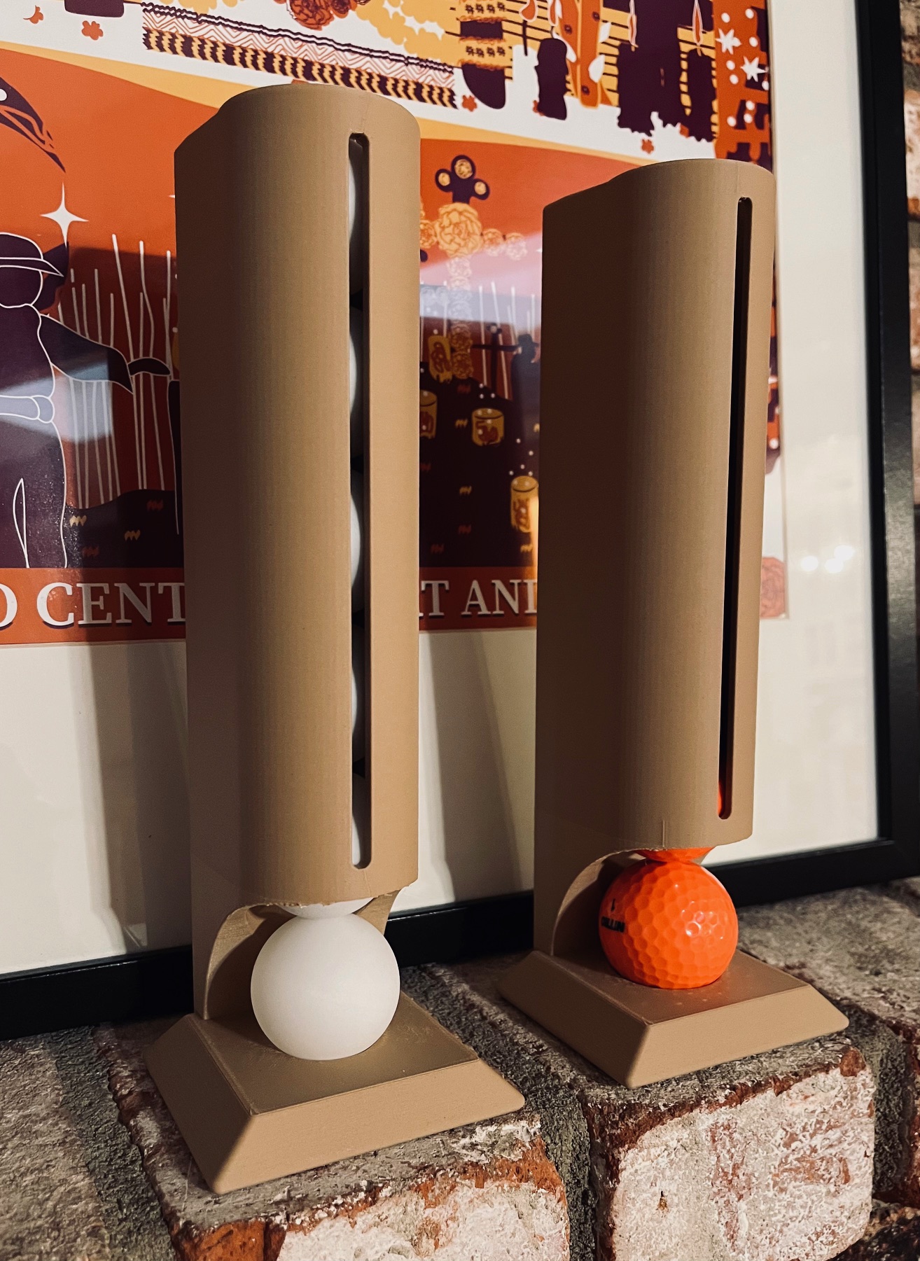 Holder for Golf or Ping Pong Balls