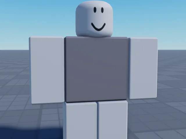 Blank Roblox Character