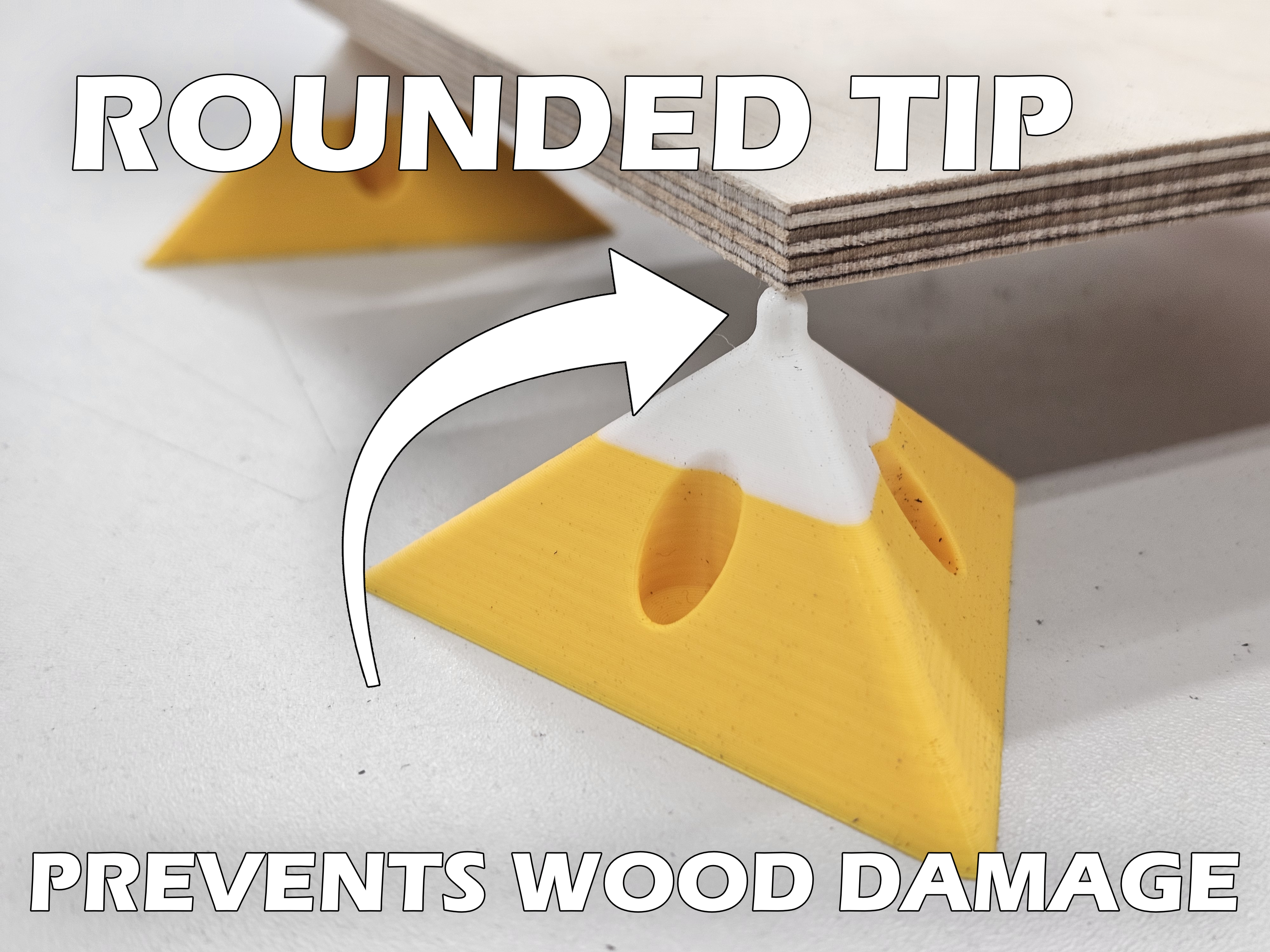 Painting Triangles for Wood