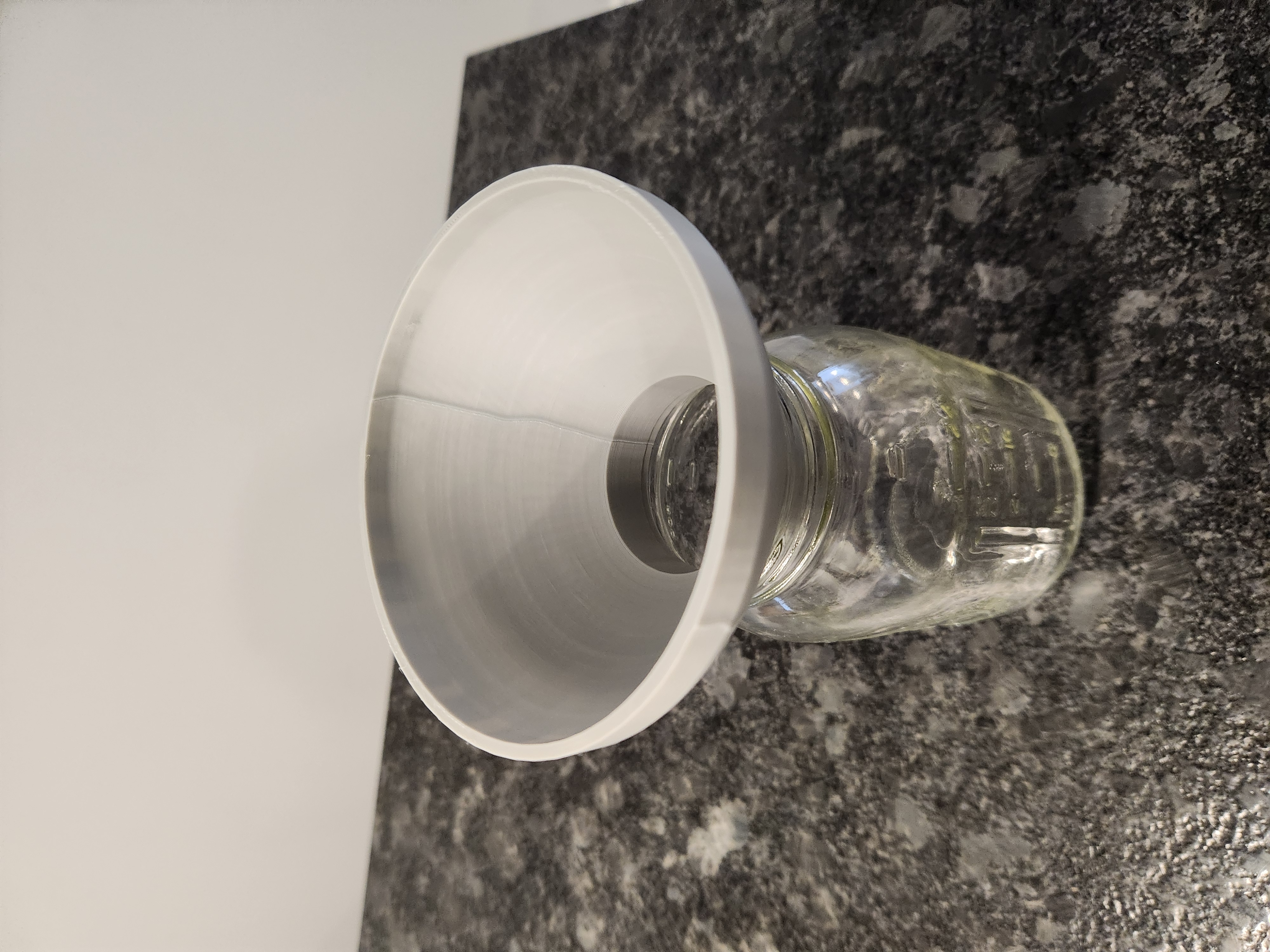 Mason jar funnel for 24oz jar