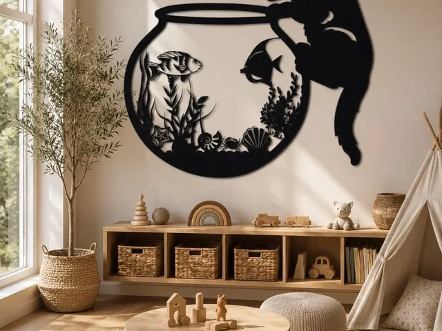 WallArt - Cute Cat 001