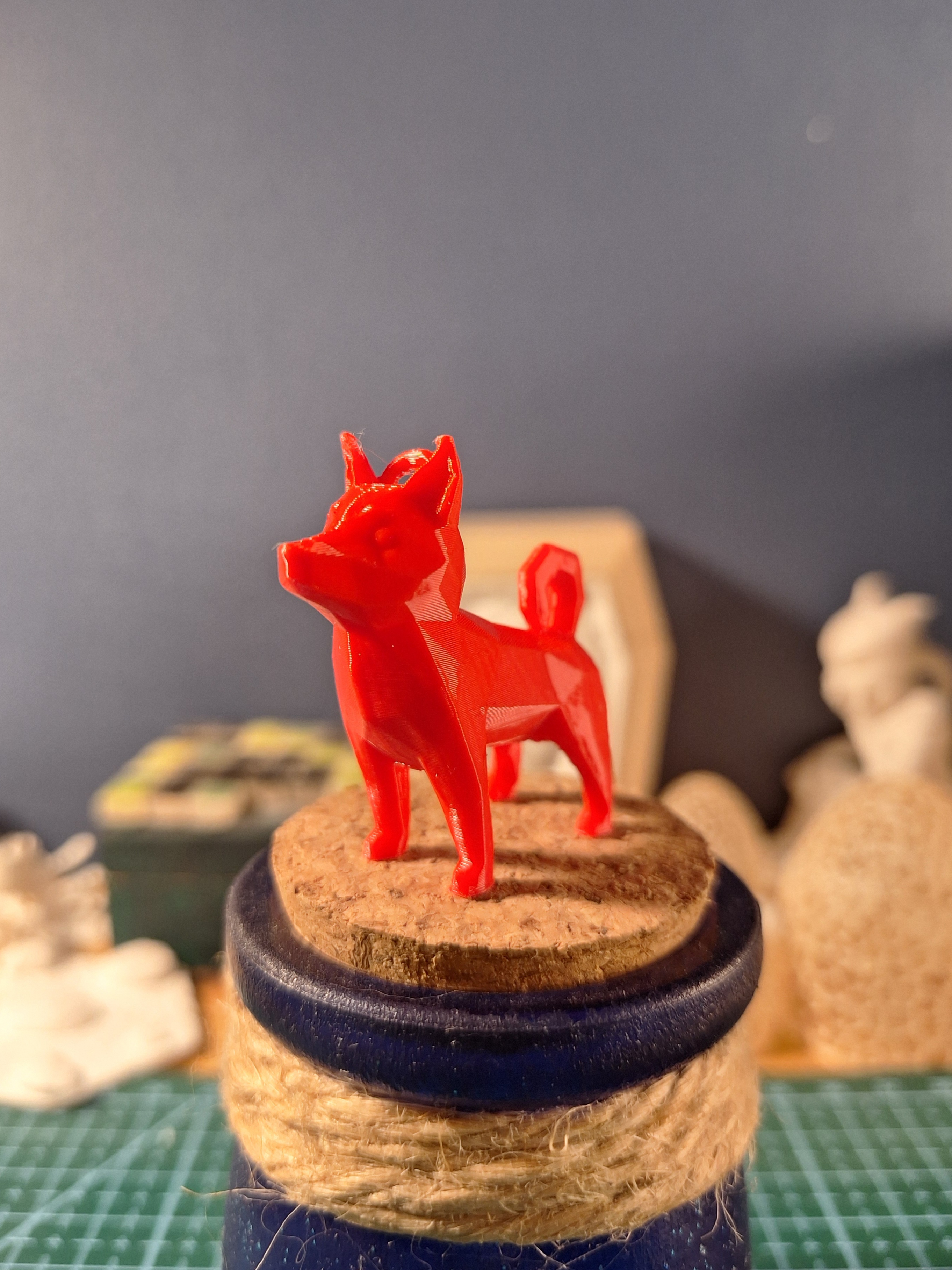 Miniatura 6 do modelo 3D Low poly animals keychains