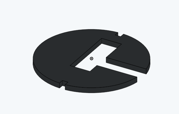 Powermatic Scroll Saw Throatplate