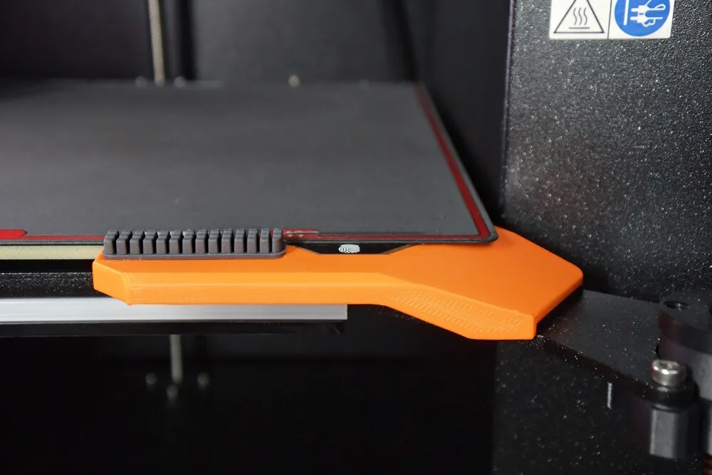 Core One Nozzle Wiper V2 with Purge Bin by 6d6178 | Download free