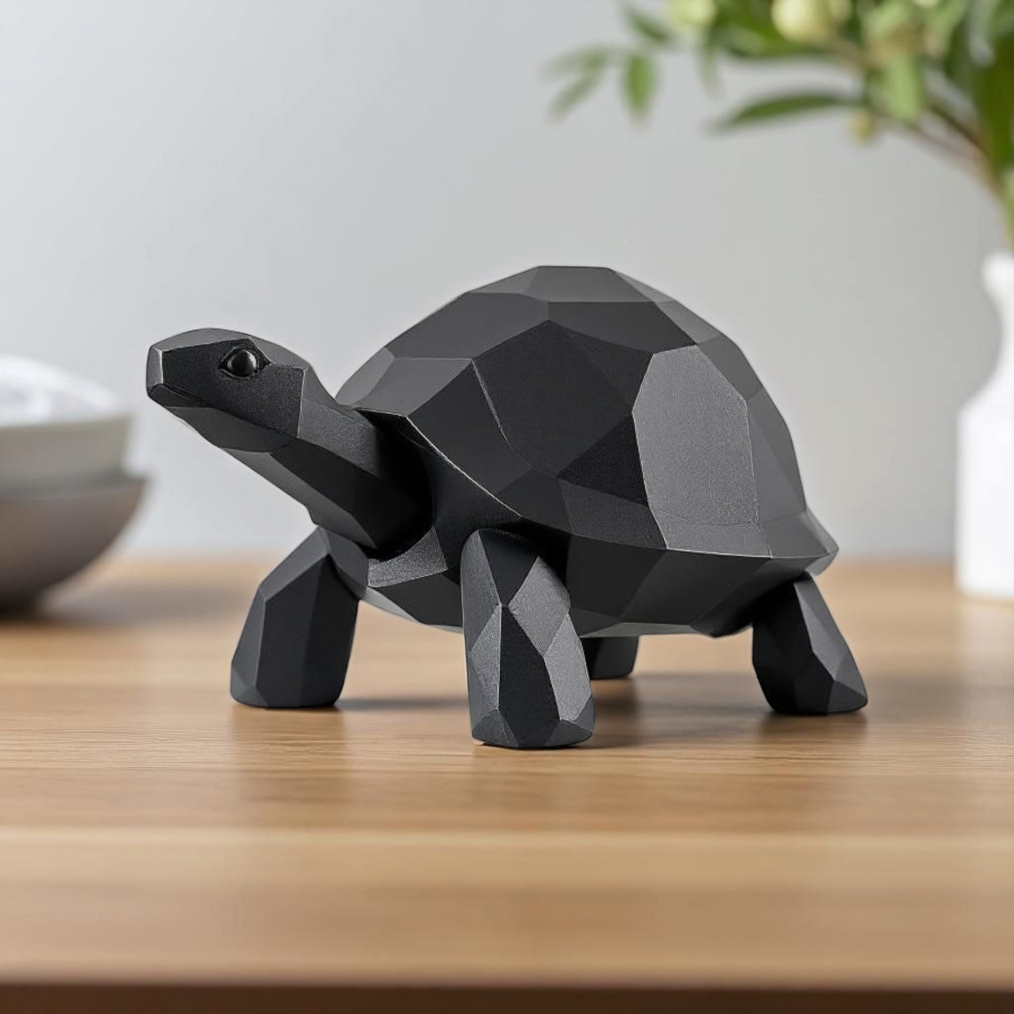 Walking Low Poly Turtle 3D model thumbnail