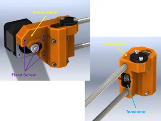 MK4 and muscled MK3 X-Axis Belt Tensioner