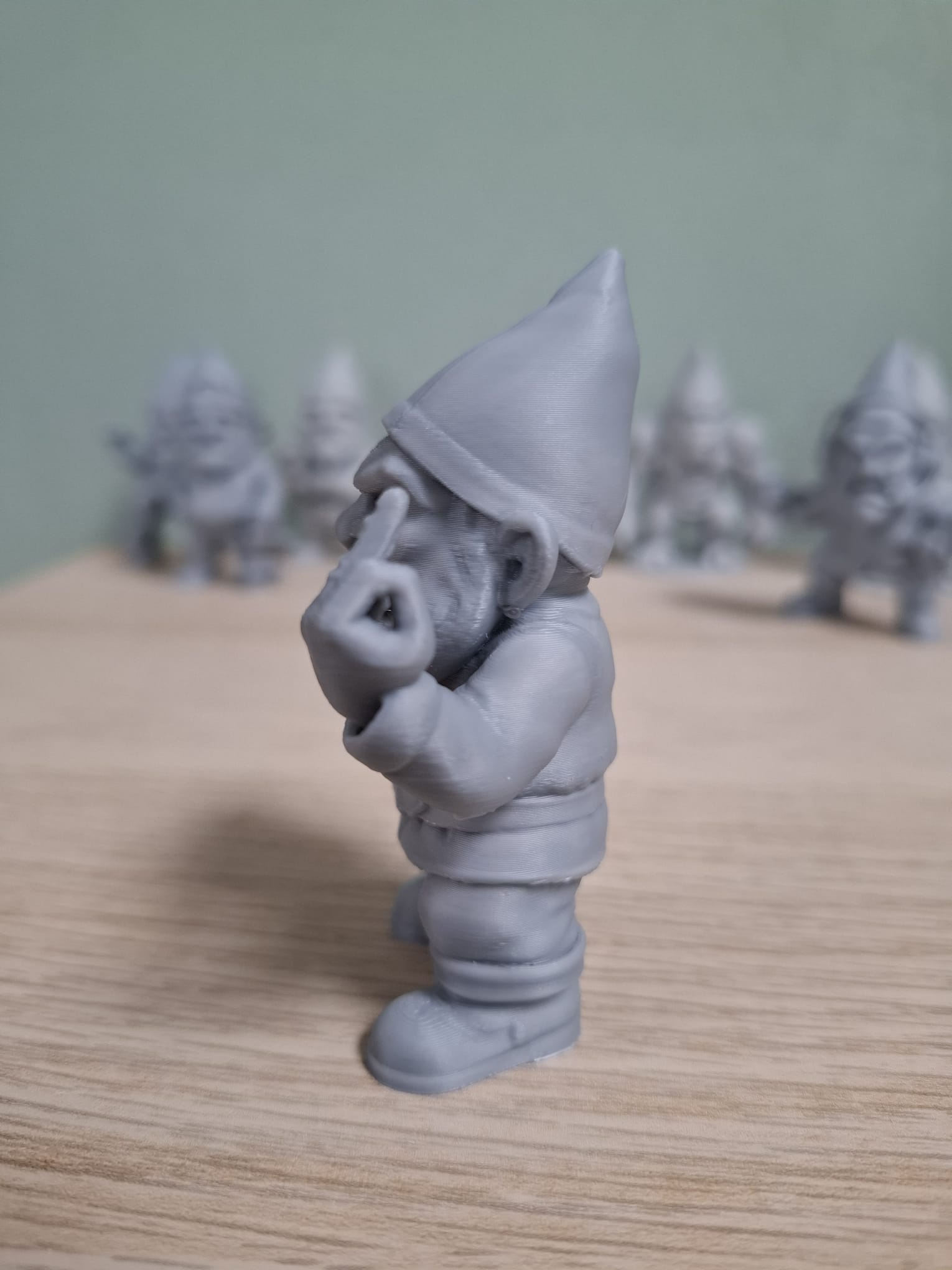 Double Flip-Off Gnome — thumbnail 2