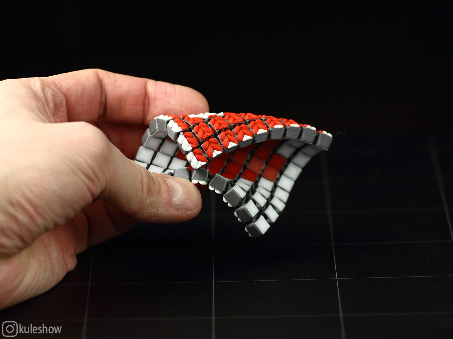 Knitted Flexible Fabric Patch 9x9 — miniatura 4