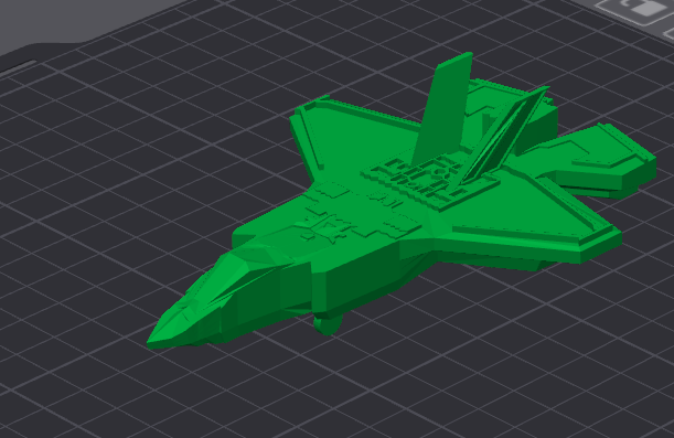 F-35 Inspired 3D Printable Aircraft Model (Display / DIY Project)