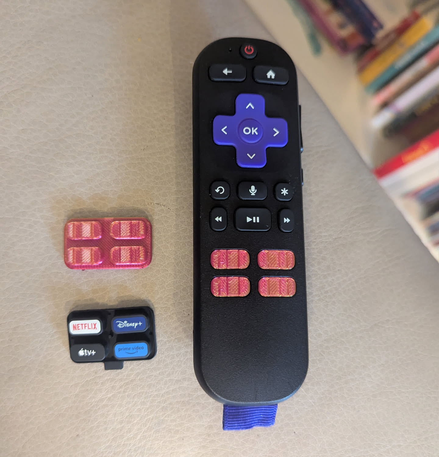 Roku Remote Button Delete (new style)