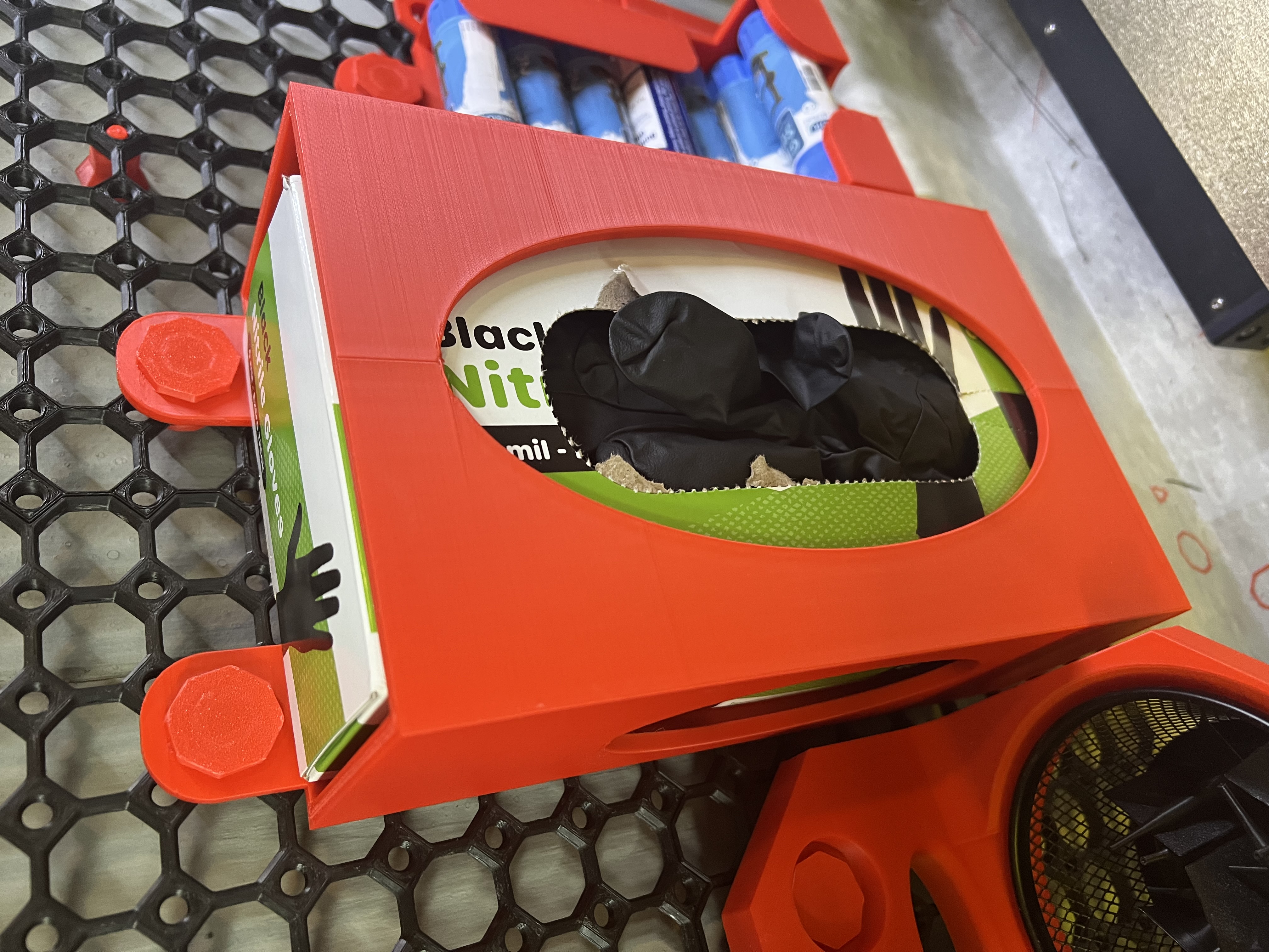 Multiboard Glove Box Holder