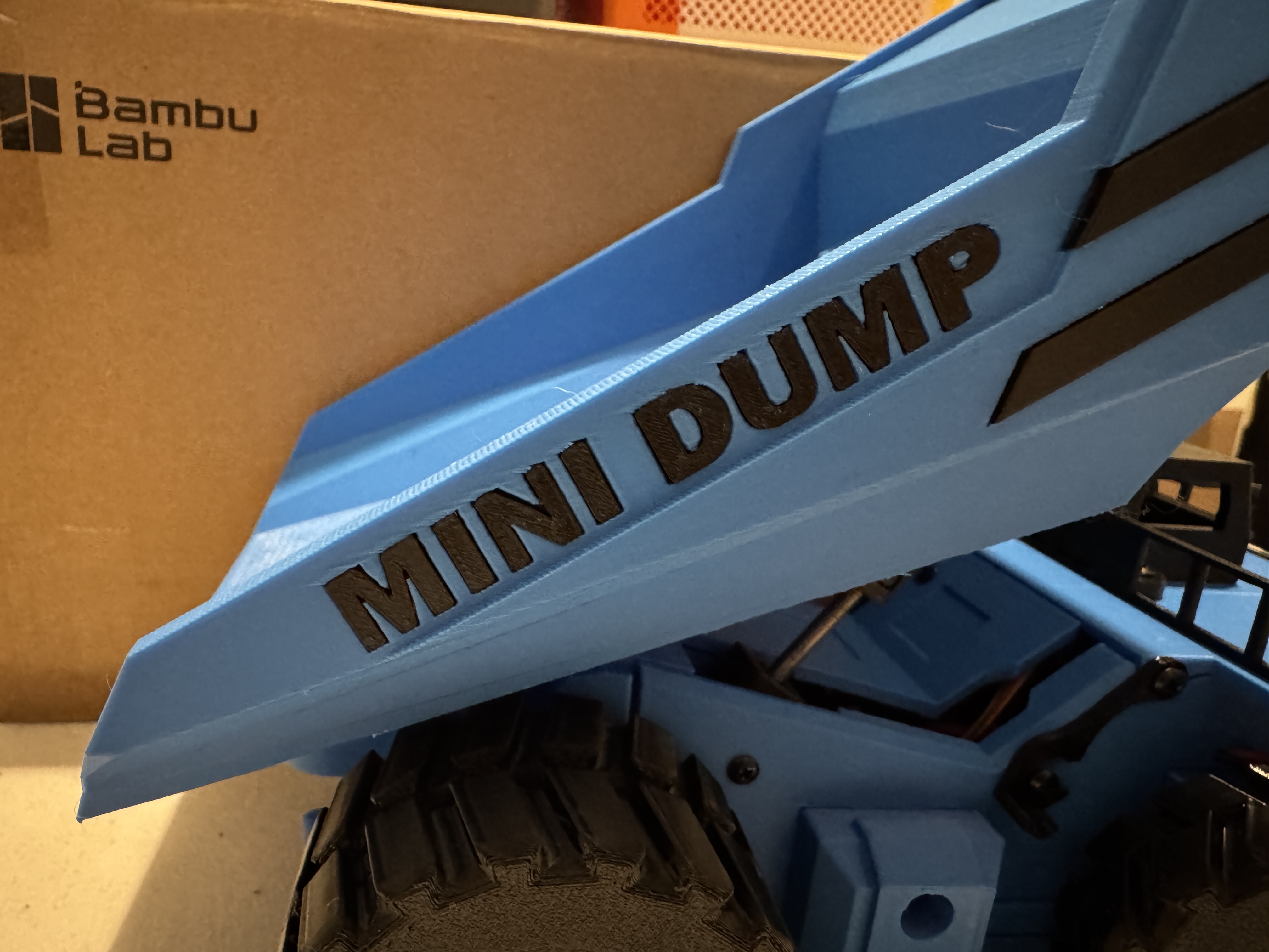Letters for V3.0 - DIY RC DumpTruck