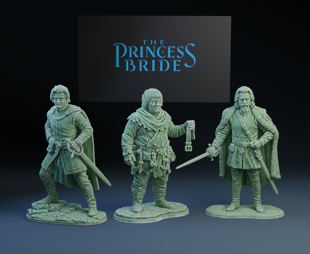 Little Gree Army : Princess Bride : The Bad Guys : Humperdinck, The Albino, Six Fingers.