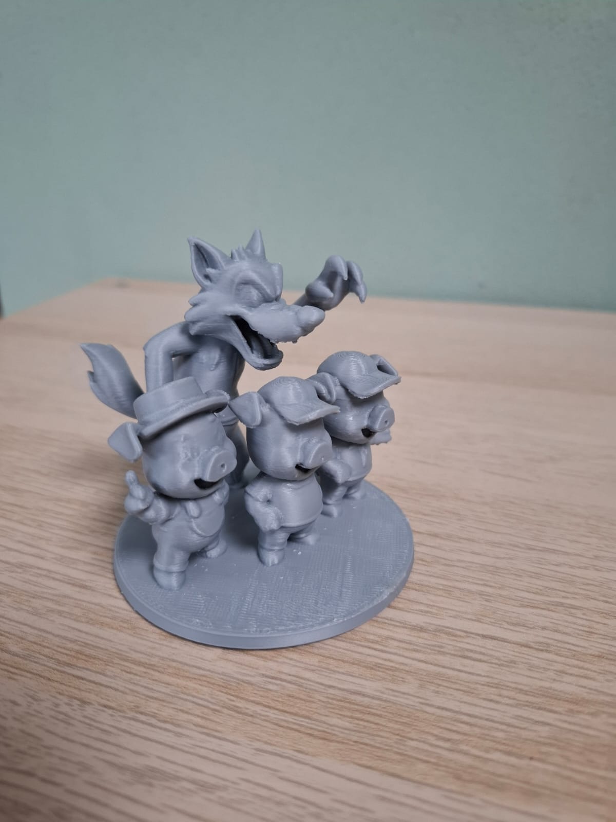 Three Little Pigs and the Big Bad Wolf