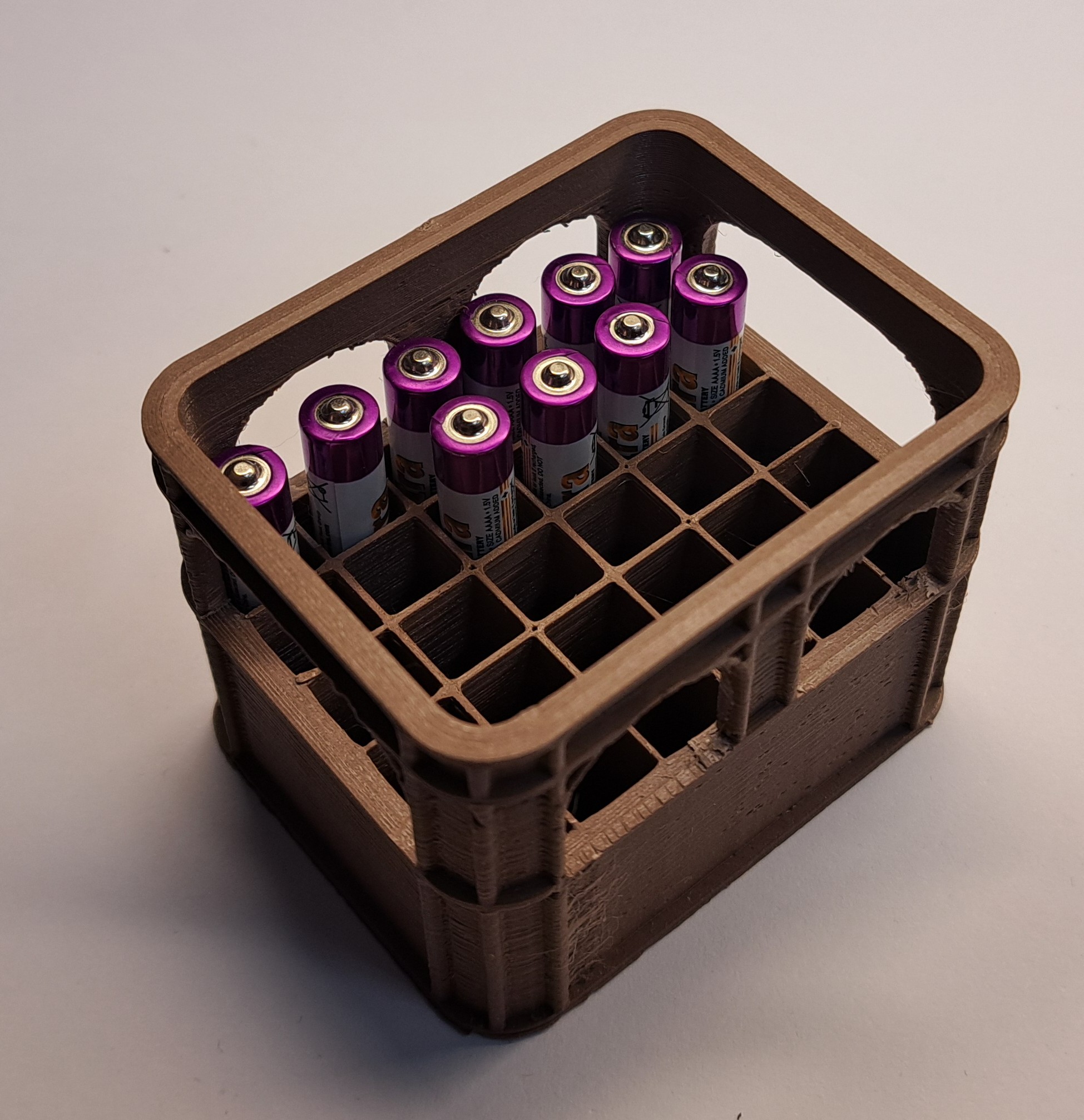 Beer crate battery holder AAAA