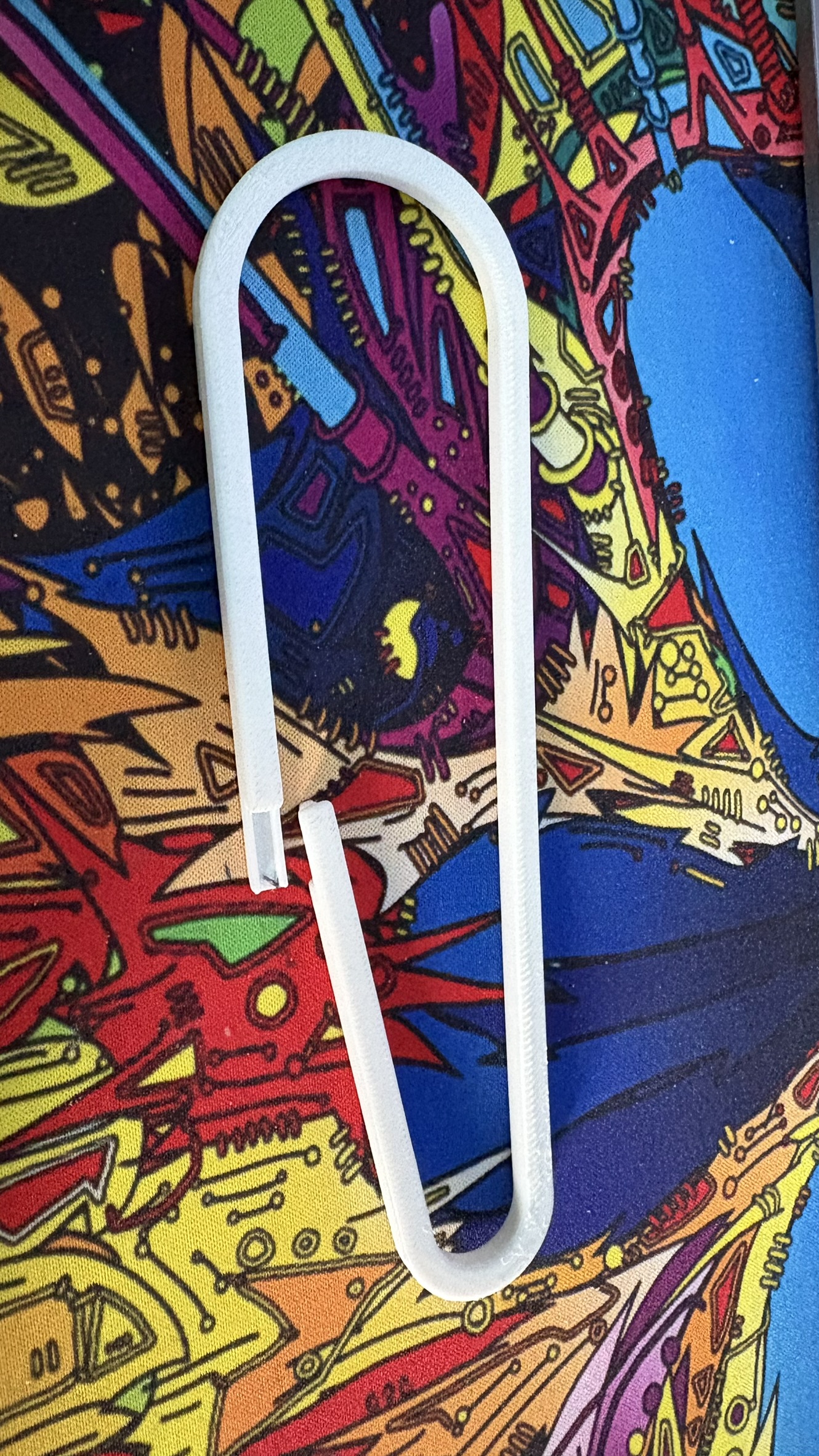 Long shower curtain hook