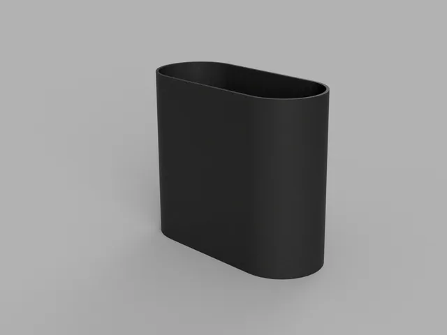Nightstand Side Mount Mini Trash Can