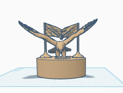 Bald eagle 3D model by MisterFish546