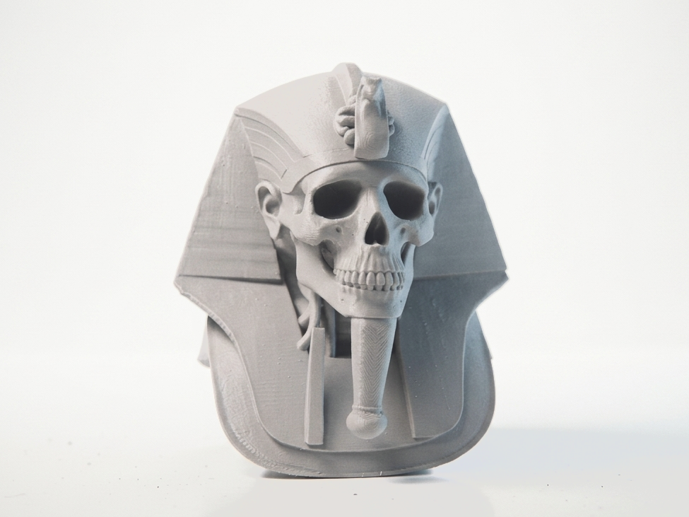 Tutankhamun Skull Ancient Egyptian Sculpture 3D Printable